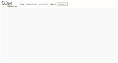 Desktop Screenshot of catalystbuilders.net